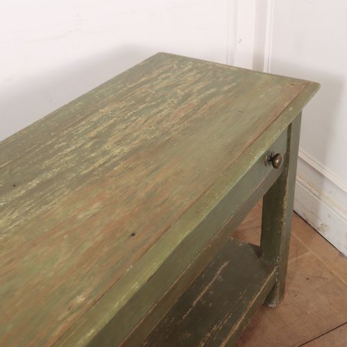 LARGE ENGLISH POTBOARD SERVING TABLE - ADDITIONAL PHOTO 8