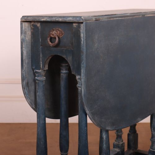 ENGLISH SPIDER LEG DROP LEAF TABLE - ADDITIONAL PHOTO 1