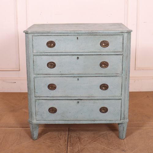 SWEDISH PAINTED COMMODE
