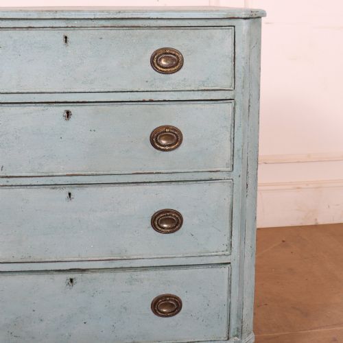 SWEDISH PAINTED COMMODE - ADDITIONAL PHOTO 2