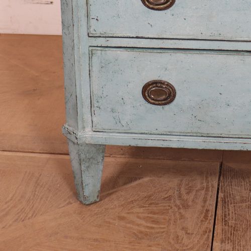 SWEDISH PAINTED COMMODE - ADDITIONAL PHOTO 4