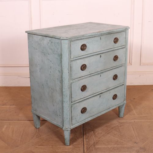SWEDISH PAINTED COMMODE - ADDITIONAL PHOTO 6