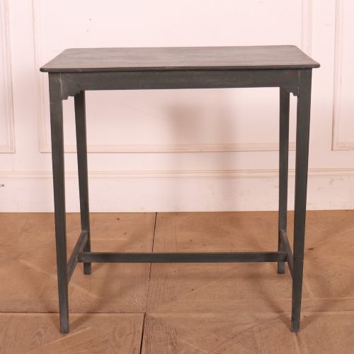 ENGLISH PAINTED OAK LAMP TABLE