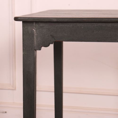 ENGLISH PAINTED OAK LAMP TABLE - ADDITIONAL PHOTO 1