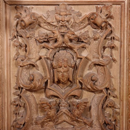 ITALIAN CARVED WOOD VITRINE - ADDITIONAL PHOTO 8
