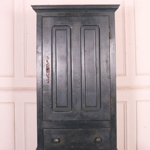 FRENCH PAINTED FOOD CUPBOARD - ADDITIONAL PHOTO 1