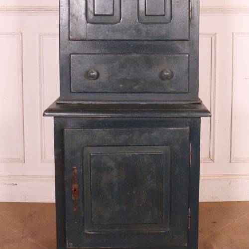 FRENCH PAINTED FOOD CUPBOARD - ADDITIONAL PHOTO 2
