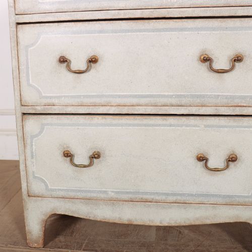 ENGLISH PAINTED CHEST OF DRAWERS - ADDITIONAL PHOTO 2