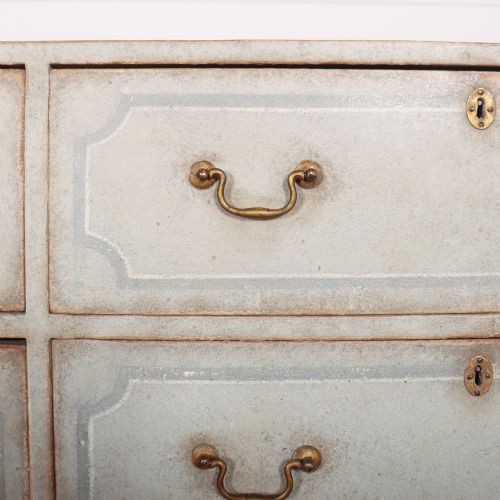 ENGLISH PAINTED CHEST OF DRAWERS - ADDITIONAL PHOTO 7
