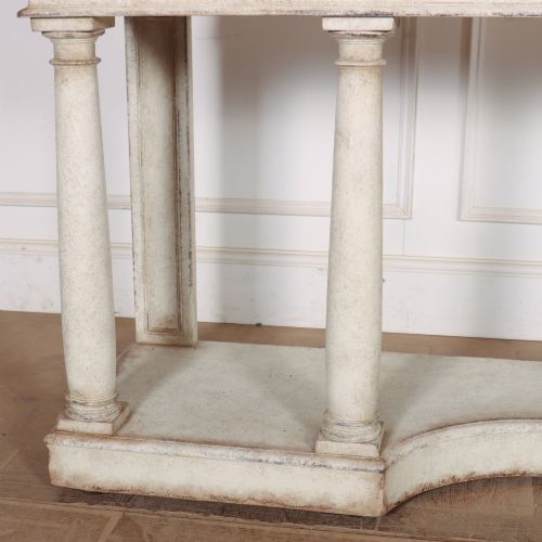 ENGLISH PAINTED CONSOLE TABLE - ADDITIONAL PHOTO 2