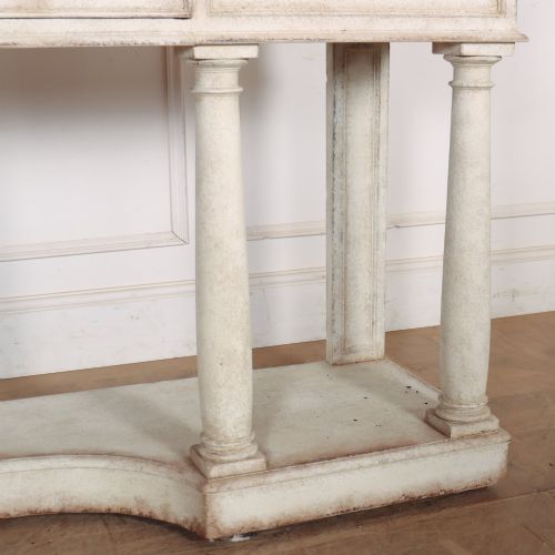 ENGLISH PAINTED CONSOLE TABLE - ADDITIONAL PHOTO 4