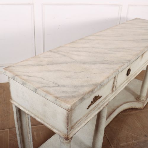 ENGLISH PAINTED CONSOLE TABLE - ADDITIONAL PHOTO 10