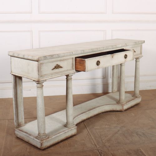 ENGLISH PAINTED CONSOLE TABLE - ADDITIONAL PHOTO 12
