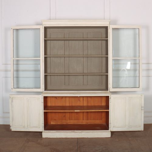 19TH C PAINTED BOOKCASE - ADDITIONAL PHOTO 6