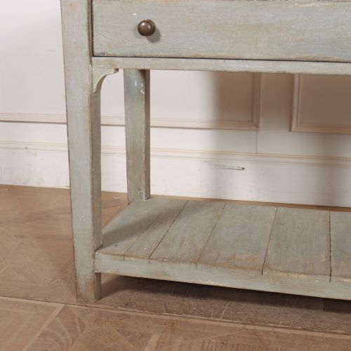 ENGLISH PAINTED POTBOARD DRESSER BASE - ADDITIONAL PHOTO 2