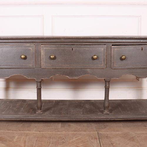 ENGLISH PAINTED POTBOARD DRESSER BASE - ADDITIONAL PHOTO 2