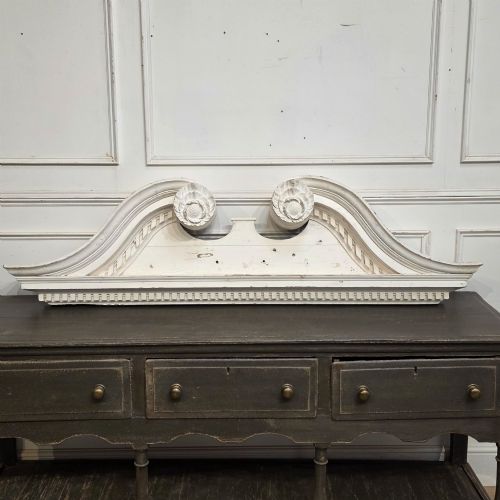Large 19th C Overdoor Pediment