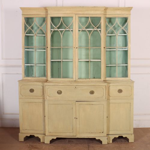 19TH C SECRETAIRE BOOKCASE