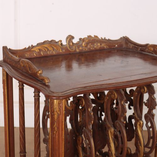 FRENCH CARVED STAND - ADDITIONAL PHOTO 5