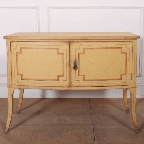 ENGLISH PAINTED SIDE CABINET - ADDITIONAL PHOTO 1