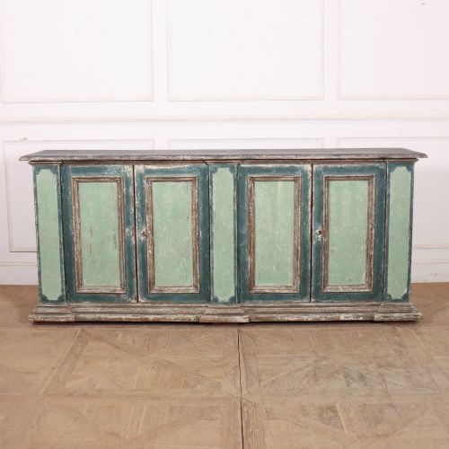 ITALIAN PAINTED SIDE CABINET