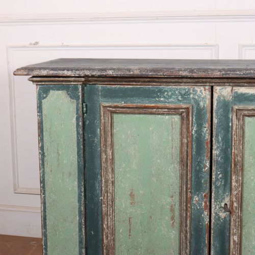ITALIAN PAINTED SIDE CABINET - ADDITIONAL PHOTO 1