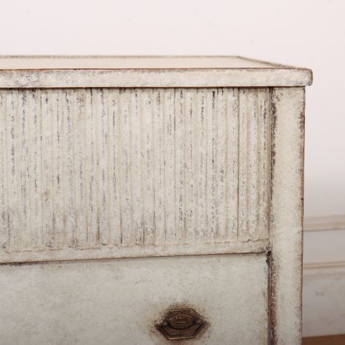 DUTCH PAINTED BEDSIDE CABINET - ADDITIONAL PHOTO 2