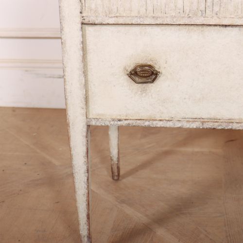 DUTCH PAINTED BEDSIDE CABINET - ADDITIONAL PHOTO 4