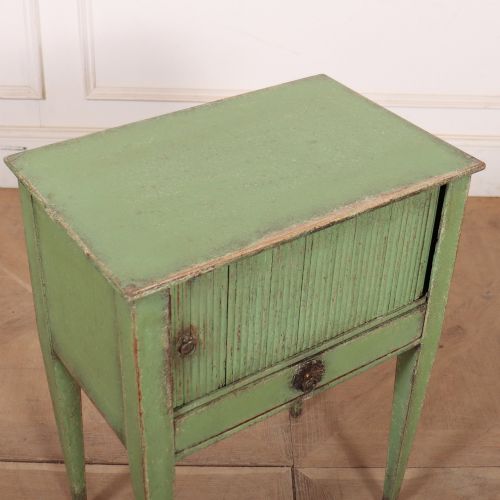 DUTCH PAINTED BEDSIDE TABLE - ADDITIONAL PHOTO 6