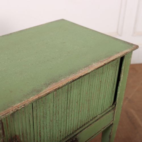 DUTCH PAINTED BEDSIDE TABLE - ADDITIONAL PHOTO 7