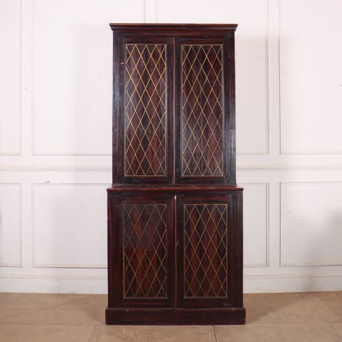 19TH CENTURY PAINTED CUPBOARD