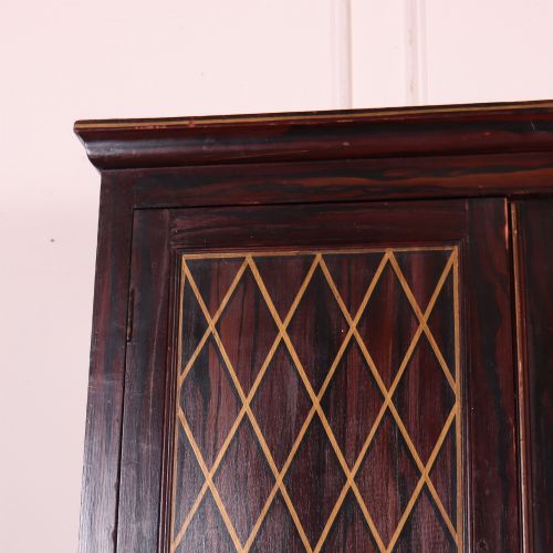 19TH CENTURY PAINTED CUPBOARD - ADDITIONAL PHOTO 1