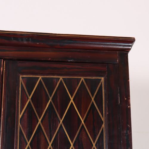 19TH CENTURY PAINTED CUPBOARD - ADDITIONAL PHOTO 2