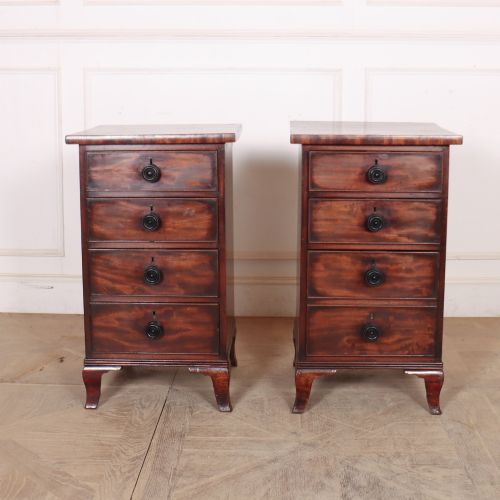 Pair of English Bedside Tables