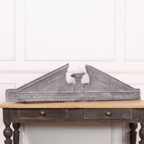 Large 19th C Overdoor Pediment