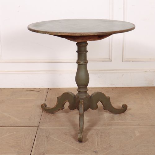 Swedish Painted Lamp Table