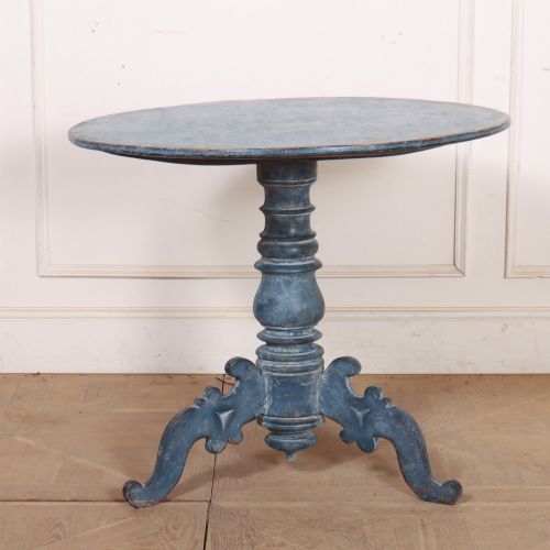 Swedish Painted Lamp Table