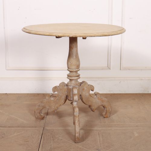Swedish Painted Lamp Table