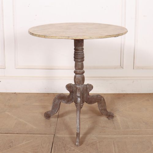 Painted Swedish Lamp Table