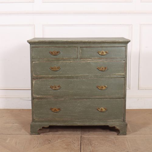 English Painted Chest of Drawers