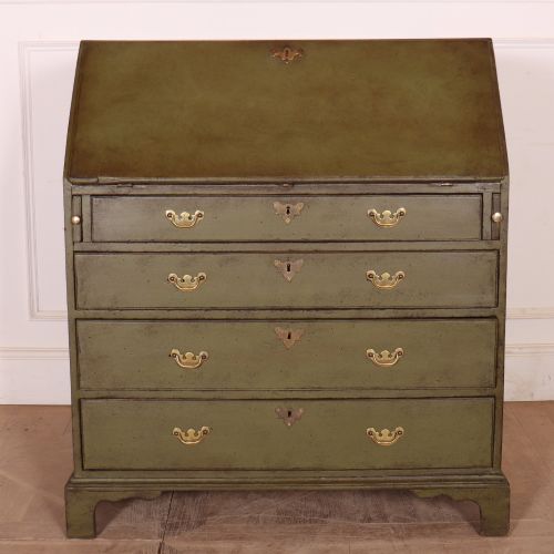 English Painted Bureau