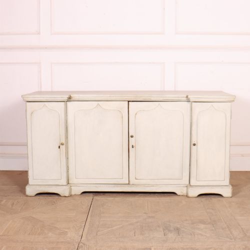 English Breakfront Dresser Base