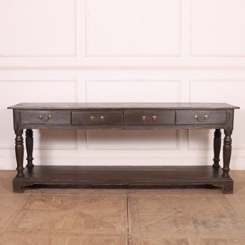 English Painted Potboard Dresser Base