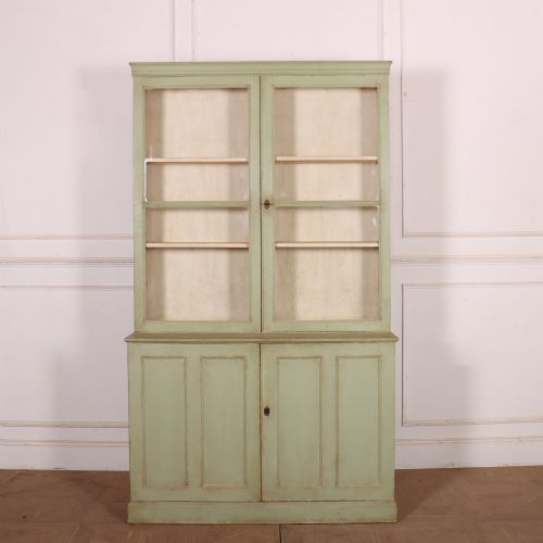 English Painted Bookcase