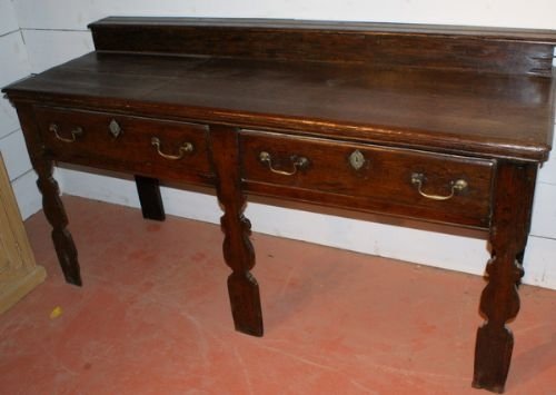 Pine Silhouette Leg Dresser Base