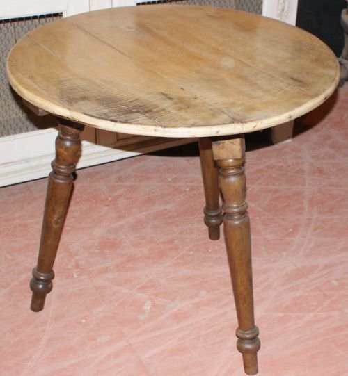 Sycamore and Beech Cricket Table