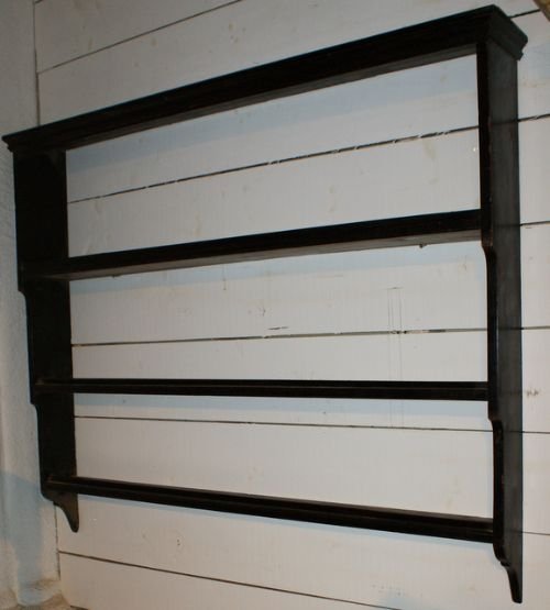 Stained Pine Hanging Rack