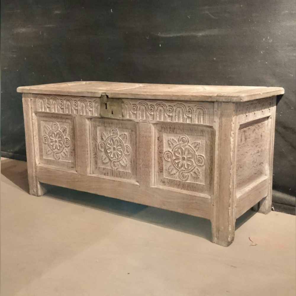 Bleached Oak Coffer