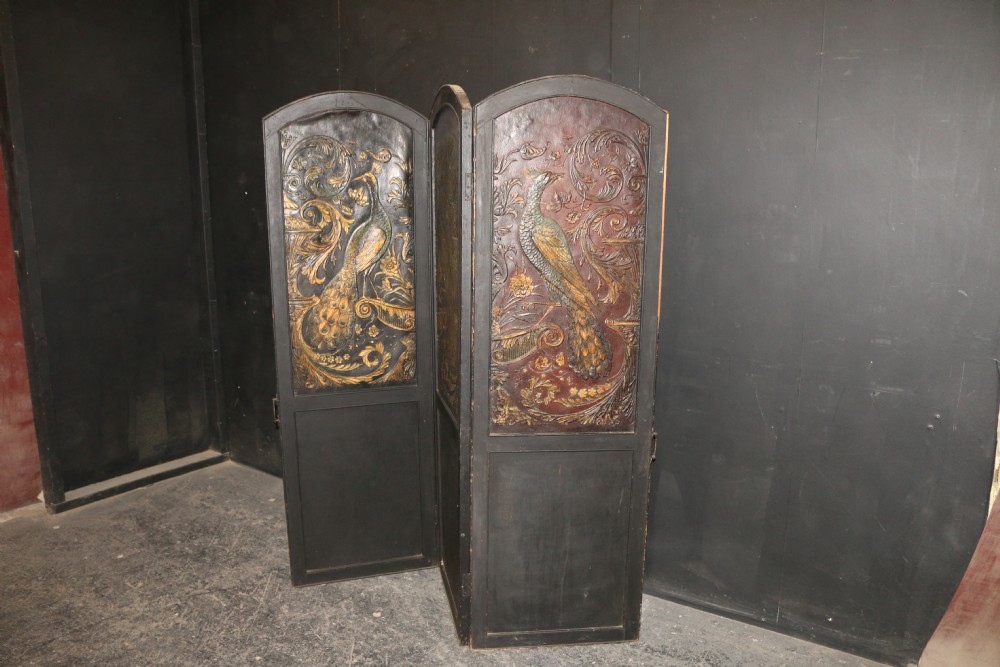French Painted Screen