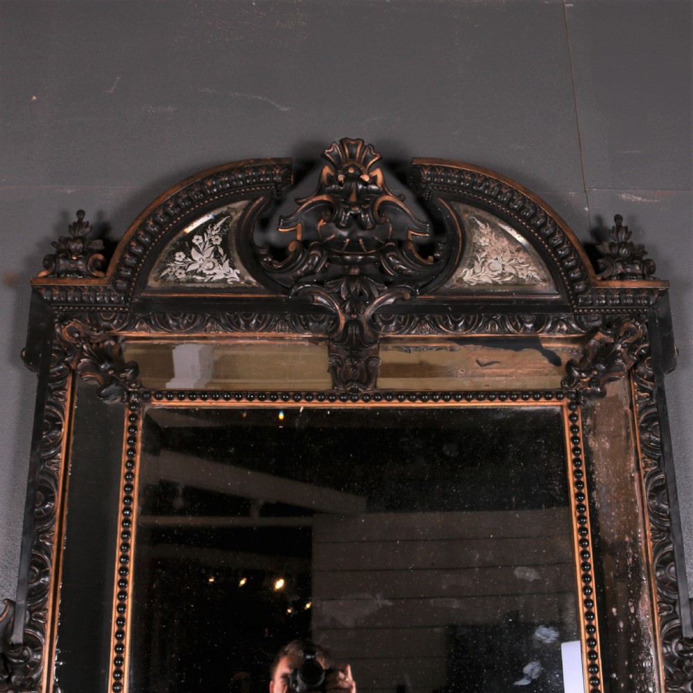 Dutch Baroque Style Cushion Mirror View VII